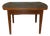 Vintage Extendable Dark Dining Table, 1960s For Sale