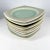 1980s Modern Set of 9 Square Plates Sculptural Art Pottery For Sale - Image 10 of 10