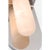 2020s Kelly Wearstler for Visual Comfort Signature Fosse 11" Invertable Offset Oval Sconce in Polished Nickel with Alabaster For Sale - Image 5 of 12