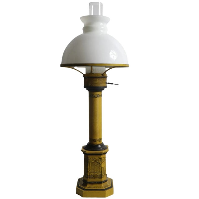 English Regency Style Table Lamp Ca. 1950's For Sale In New York - Image 6 of 13