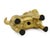 Metal Late 20th Century Golden Cast Metal Bulldog Figurine For Sale - Image 7 of 7