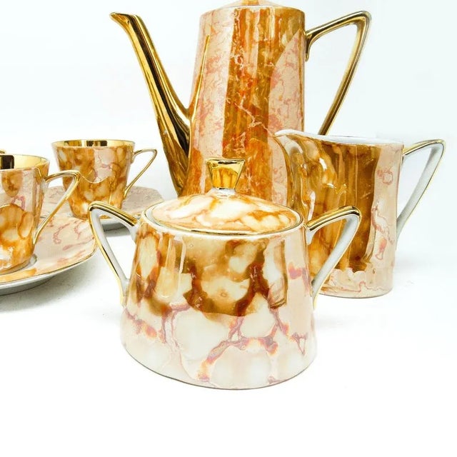 Pop-Art Coffee Set from Wawel Pottery, Poland, 1960s, Set of 15 For Sale - Image 11 of 12