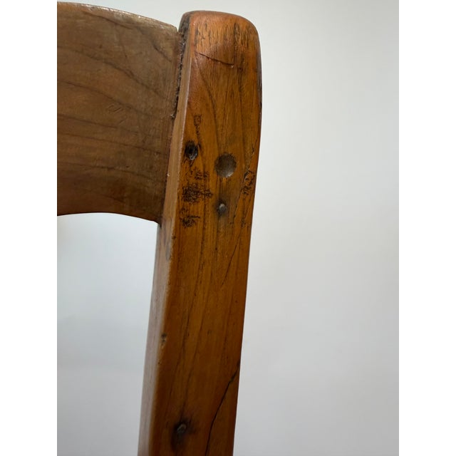 Pair French Country (Provencial) Ladderback Chairs For Sale - Image 9 of 9