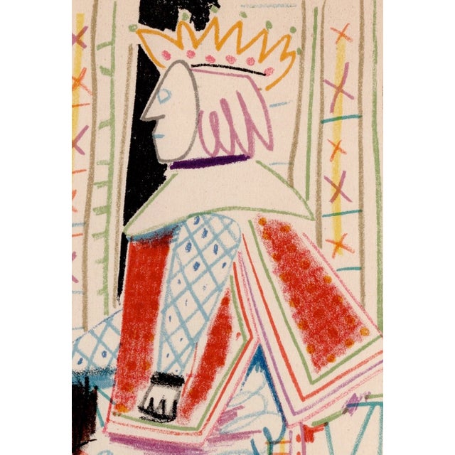 1950s Pablo Picasso, The King, the Horse and the Courtesan, Nude, Lithograph, 1954 For Sale - Image 5 of 8