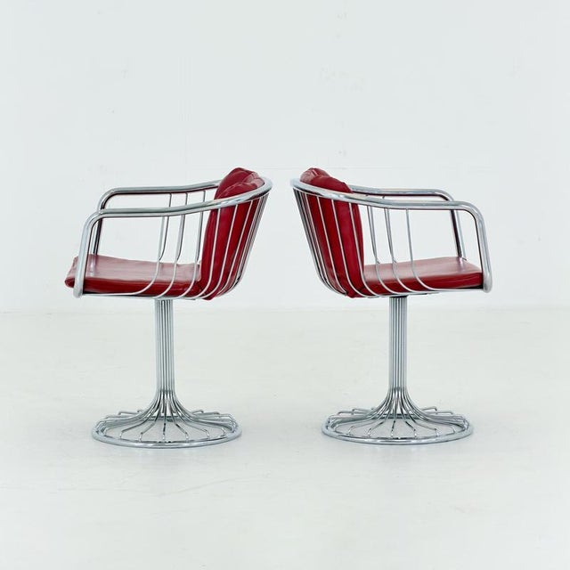 Mid-Century Cantilever Armchair by Gastone Rinaldi for Rima, Italy, 1970s For Sale - Image 6 of 18