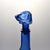 Dog-Shaped Carafe in Blue Glass from Empoli, 1960s For Sale - Image 4 of 15