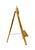 Vintage Italian Florentine Italian Gold Giltwood Shell Motif Easel, Hand-Carved Gold Leaf Display Stand - Hollywood Regency For Sale In Houston - Image 6 of 15