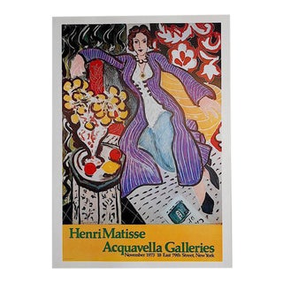 Vintage Signed Lithograph Poster-Henri Matisse For Sale
