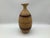 Mid 20th Century Pottery Craft Vase Striped Brown For Sale In Sacramento - Image 6 of 9