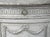 French Pair of Large Antique French Louis XVI Style Painted Demi-Lune Buffets, 1900s For Sale - Image 3 of 18