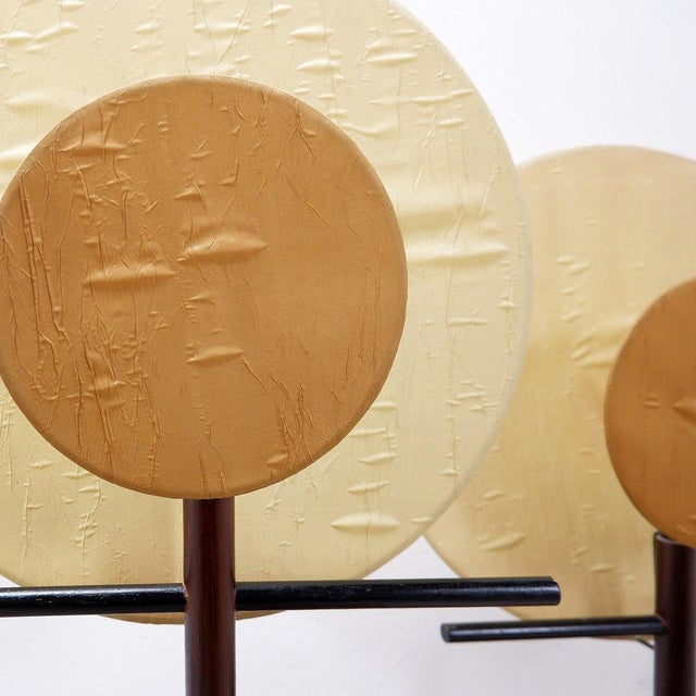 Boho Style Disc Lamps, Set of 2 For Sale - Image 10 of 12