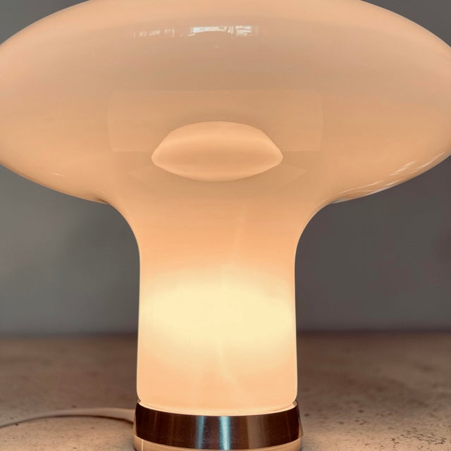 Large Italian Table Lamp by Angelo Mangiarotti for Artemide For Sale - Image 15 of 18