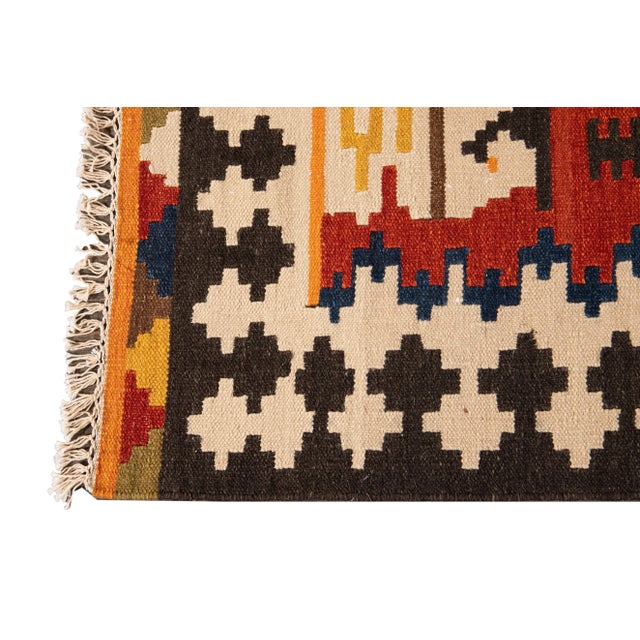 21st Century Contemporary Kilim Rug 5 '5'' X 7' 9'' For Sale In New York - Image 6 of 13