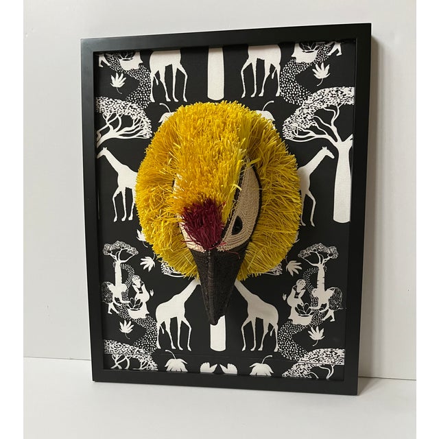 Textile Parrot Mask - Embera Tribal Art For Sale - Image 7 of 7