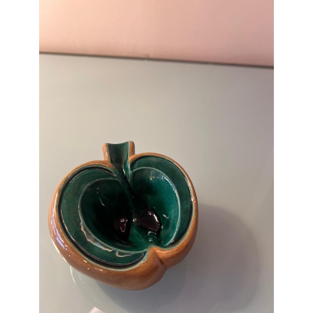 Apple-shaped ceramic, France, 1960s.