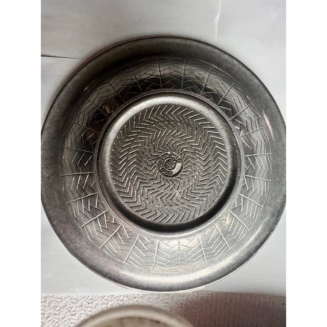Metal 1990s Wilton Armetale Rope Serving Dishes- Set of 4 For Sale - Image 7 of 7
