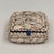 Shabby Chic Vintage Coastal Sailors Valentine Shell Encrusted Trinket Box Blue Interior For Sale - Image 3 of 9