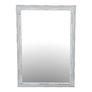 Painted Faux Bamboo Mirror