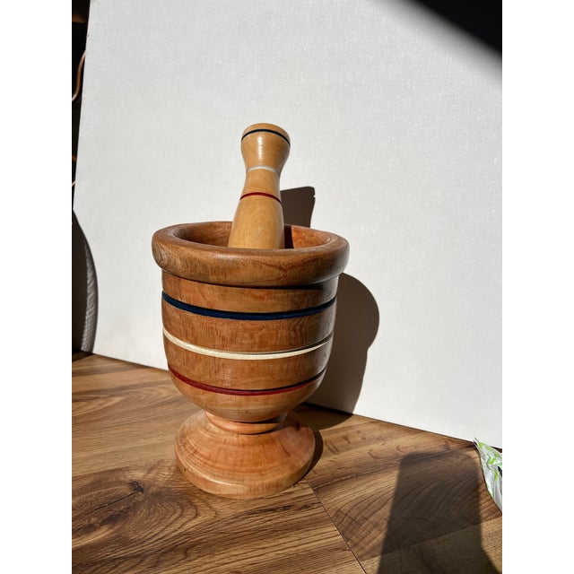 1970s Jumbo Sized Mortar and Pestle For Sale - Image 4 of 9
