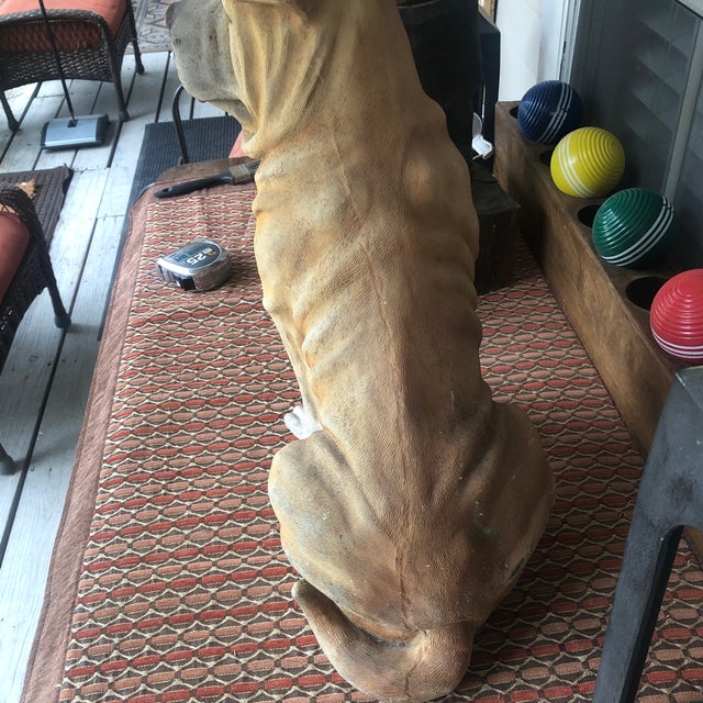 Plaster Dog Man's Best Friend For Sale In Houston - Image 6 of 10