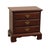 American Drew Cherry Contemporary Traditional Style 26" Three Drawer Nightstand 761-413 For Sale - Image 4 of 12