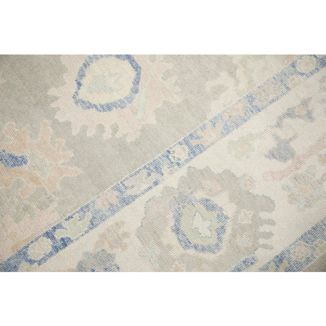 Turkish Modern Turkish Oushak Rug 8'11" x 11'6" For Sale - Image 3 of 7