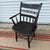 Antique Federal Windsor Splat-Back Armchair Vermont or New York, 1820's For Sale - Image 14 of 16