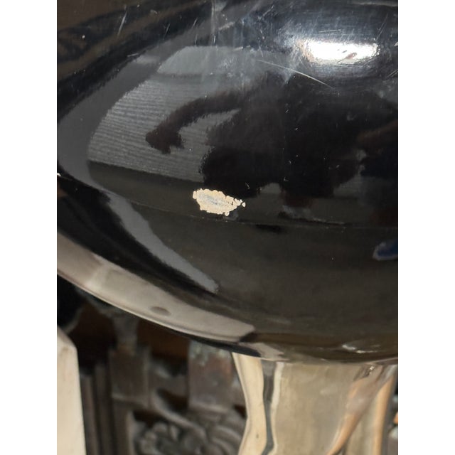 French 1970's Fondica Lacquer and Metal Bird With Storage Cabinet For Sale - Image 10 of 10
