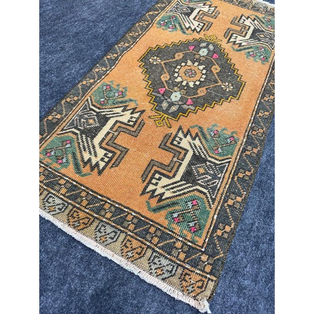 Early 21st Century Turkish Yastik Rug 1'8" x 3'4" For Sale - Image 5 of 5