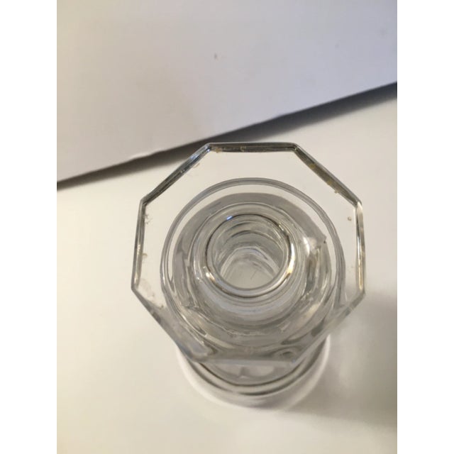 Late 19th Century English Blown Glass Decanter For Sale In Boston - Image 6 of 7