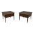 Pair Danish Modern Mid Century Modern End Tables For Sale