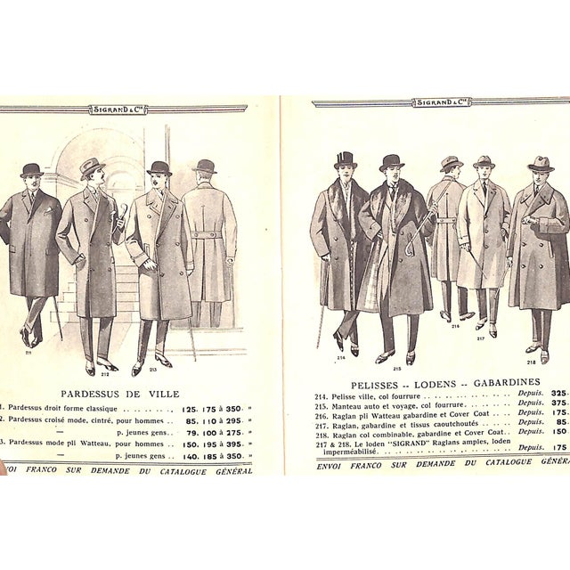 Sigrand & Cie Automne-Hiver 1925-1926 For Sale - Image 9 of 12