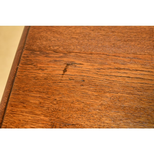 19th Century French Oak Side Table For Sale - Image 11 of 12