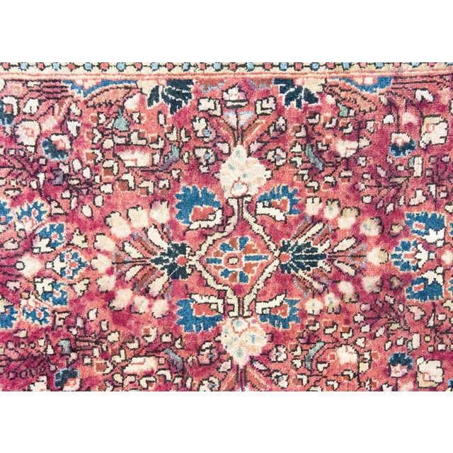 Early 20th Century Persian Sarouk Rug For Sale - Image 4 of 12
