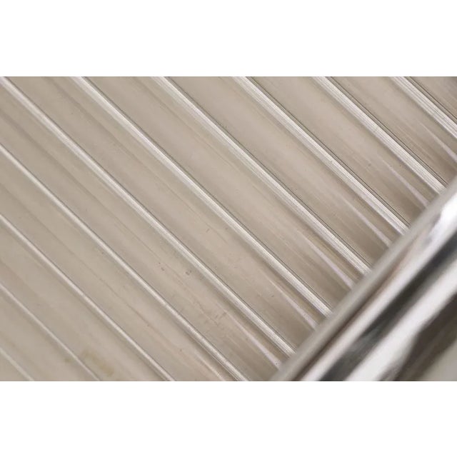 Silver British Art Deco Wall Lights from Odeon, 1930s, Set of 2 For Sale - Image 8 of 9