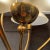 Brass Mid-Century Italian Chandelier Brass Art Glass Florence Italy Luigi Brusotti For Sale - Image 8 of 13