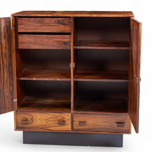 Westnofa Mid Century Danish Rosewood Armoire For Sale In Chicago - Image 6 of 8