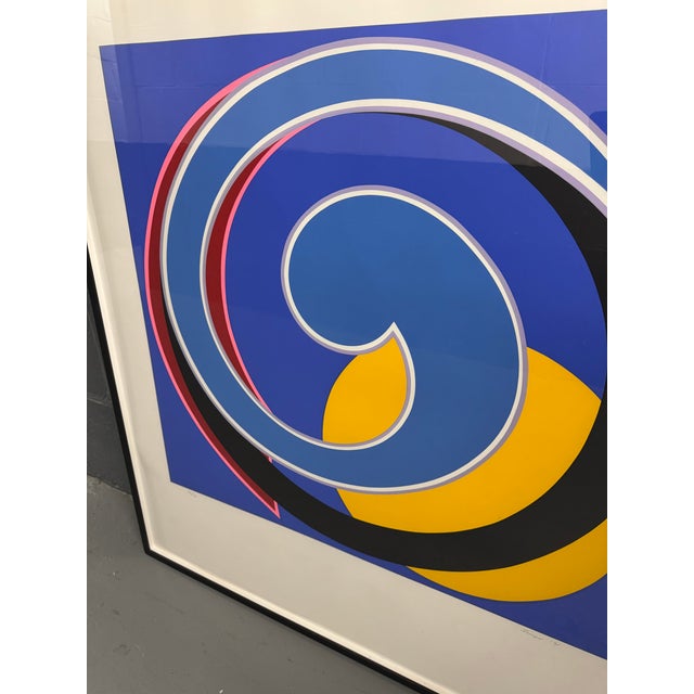 Modern 1990s Modern Silk Screen Print Clifford Singer, Framed For Sale - Image 3 of 8