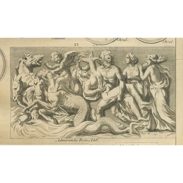 Neptune and Marine Deities, Roman Sea Gods and Reliefs – Montfaucon, 1721 A striking and visually rich antiquarian...
