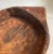 Indian Vintage Wooden Indian Attributed Chapati Bowl - Large Patinated Wood Bowl For Sale - Image 3 of 10