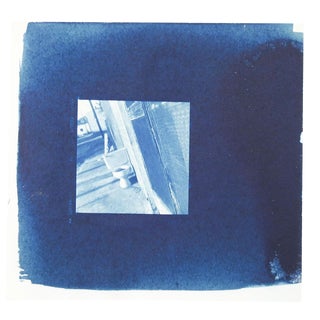 Vintage Eric Weller Surreal Blue Photograph For Sale