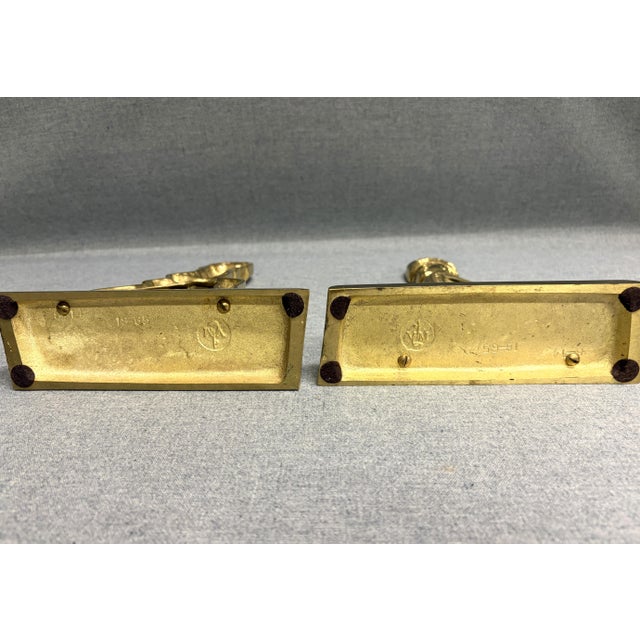 Large Virginia Metalcrafters Soldier Bookends For Sale - Image 11 of 11