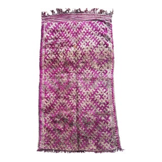 Large Vintage Moroccan Talsint Rug – Handmade Berber Wool Rug – Rare Tribal Area Rug – Authentic Moroccan Carpet For Sale