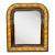 Antique French Louis Philippe Faux Bois Painted Wood Mirror For Sale