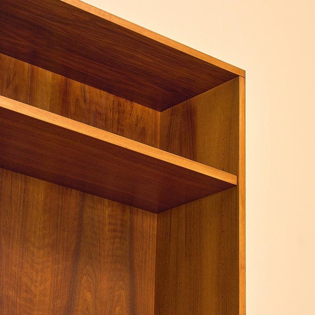 1960s Swedish Bookcase in Walnut by Bertil Fridhagen for Bodafors, 1960 For Sale - Image 5 of 10