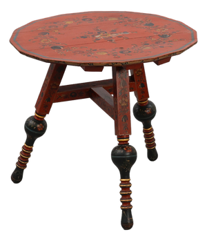 Early 19th Century Hindeloopen Side Table, the Netherlands