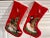 1980’s vintage quilted Christmas stockings with a mallard on one and a goose on the other. The same artwork is depicted on...
