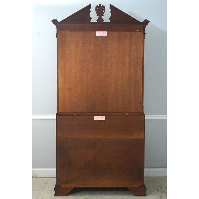 Henkel Harris Mahogany Large Document Secretary Desk For Sale - Image 17 of 18