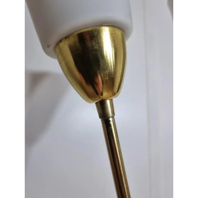 Metal Floor Lamp by Stone Senov for Kamenický Šenov For Sale - Image 7 of 10