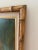 1970s Vintage Tiger Oil Painting With Faux Bamboo Frame- Signed For Sale - Image 5 of 7